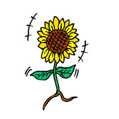 40 Koleski Terbaik Gambar Stiker  Bunga  Matahari Aneka 