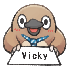Unfriendly animals shout my name:Vicky