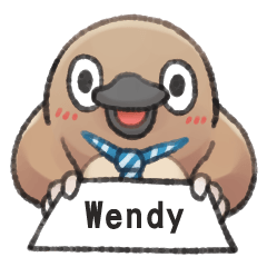 Unfriendly animals shout my name:Wendy