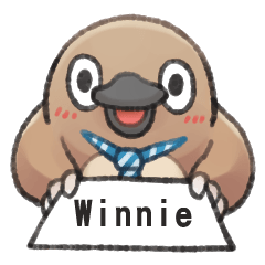 Unfriendly animals shout my name:Winnie