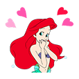 Stiker Animasi The Little Mermaid