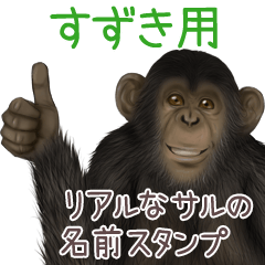 Suzuki Monkey's real name Sticker