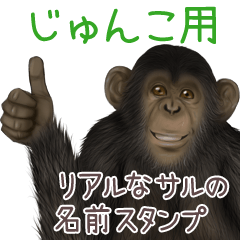 Junko Monkey's real name Sticker