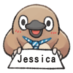 Unfriendly animals shout my name:Jessica