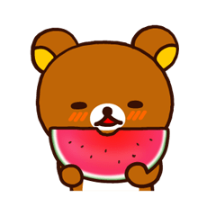 Rilakkuma S Big Vacation Line Stickers Line Store