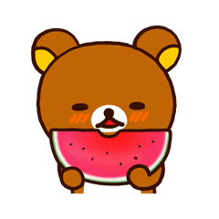 Rilakkuma S Big Vacation Line Stickers Line Store