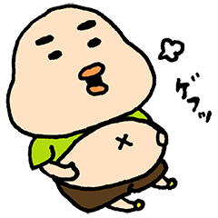 Cute fat boy Onigiri-kun