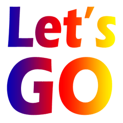 Let S Go Now Stickers Line Line Store