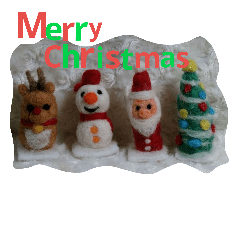 Wool felt Chrimas