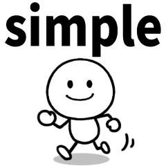 Sticker of the simple stickman (daily)