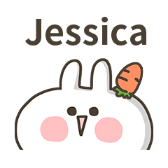 【Jessica】專用貼圖-蘿蔔兔