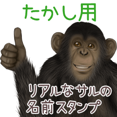 Takashi Monkey's real name Sticker