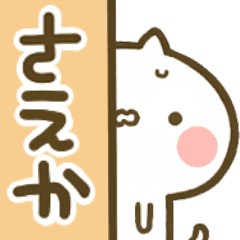 さえか 専用 猫かわいい名前スタンプ Line スタンプ Line Store