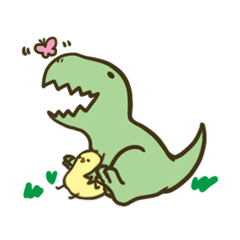 T-REX and Chick!
