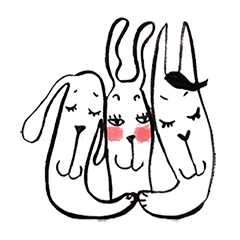 flow rabbit and friends