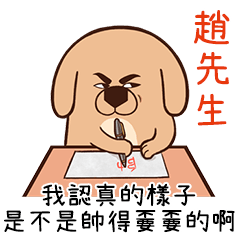 BOSS - Tease "Mr. Zhao" stickers