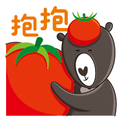 Fruit Zoo-Tomato Bear