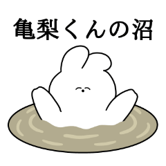 I love Kamenashi-kun Rabbit Sticker