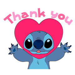 Stitch on the Move – LINE stickers LINE STORE - Main Image