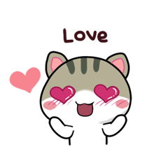 Malu Malu Si Kucing Line Stickers Line Store