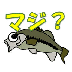 ブラックバス釣り生活 Line スタンプ Line Store ブラックバス釣り生活 Line スタンプ Line Store