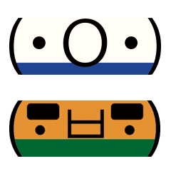 電車 顔文字スタンプ Line スタンプ Line Store 電車 顔文字スタンプ Line スタンプ Line Store
