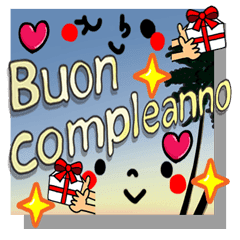 Joyeux Anniversaire Italie Stickers Line Line Store