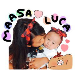 MAASA&LUCA's sticker