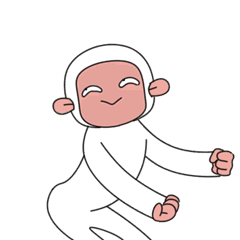 Weird White Monkey Funny Stiker LINE LINE STORE Weird White Monkey Funny Stiker LINE LINE STORE