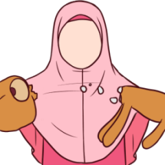 Pinky hijaber sachet 3