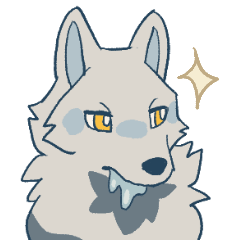 語彙力のないオオカミくん Line スタンプ Line Store 語彙力のないオオカミくん Line スタンプ Line Store