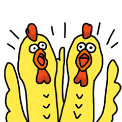 SCREAMING CHICKEN 3 – LINE stickers | LINE STORE