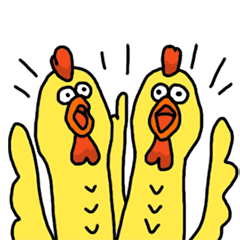 SCREAMING CHICKEN 3 – LINE Stickers | LINE STORE