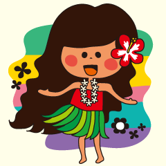 hula girl aloha