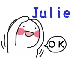 Julie (White Bun Version)