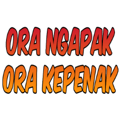 ORA NGAPAK ORA KEPENAK (BANJAR) – LINE stickers | LINE STORE