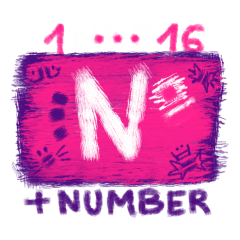 Numbers Pink Vol.1