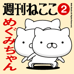 Move"MEGUMI-CHAN"name sticker feature 2