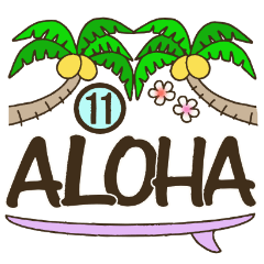 Hawaiian adult sticker11