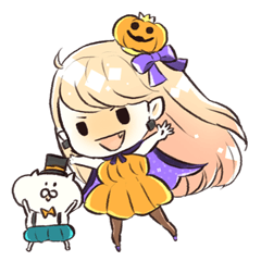 Halloween Princess Sticker