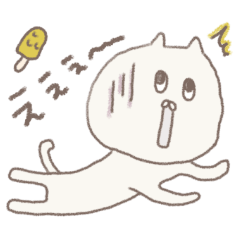 Drooping eyes cat & kinoko