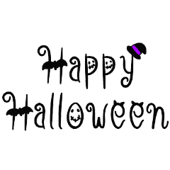 Simple Word Halloween Line Stickers Line Store
