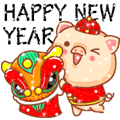 2019 Happy New Year_Shine Pig