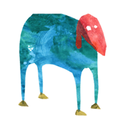 Colorful paper animals