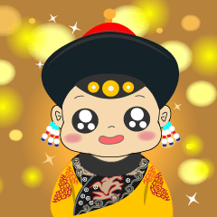 Mi-Mi wears Qing Imperial Costumes