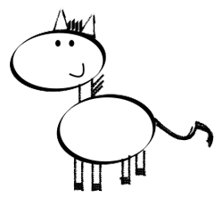 Horse Is Happy Line スタンプ Line Store