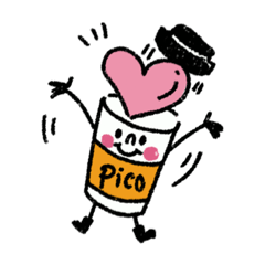 Pico original Stickers