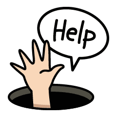 Hey, Help me! – LINE stickers | LINE STORE