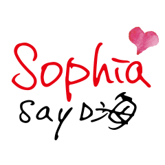 Sophia名字訂做手寫大字 (超好用)