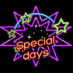Special days (EN) Neon